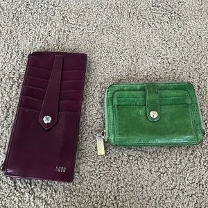 Two Hobo Card Holder Wallet